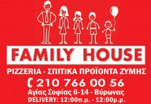 Pizza – Σπιτικά προϊόντα ζύμης Family House