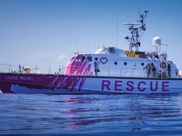 Ο Banksy «σαλπάρει» για τη διάσωση μεταναστών