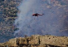 Φωτιά στις Μυκήνες. Εκτενή ρεπορτάζ από πολλά διεθνή και λίγα ελληνικά ΜΜΕ…