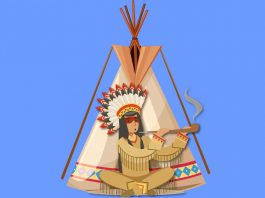 ο Ινδιάνος στη σκηνή του…(βλέπει τον πόλεμο)