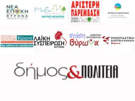 Δημοτικά τέλη – Προϋπολογισμός 2021 Δ. Βύρωνα