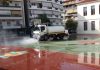 Απολύμανση σε προαύλια και αίθουσες σχολείων με κρούσματα Covid στον Βύρωνα