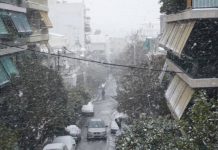 Ενημέρωση από τον Δ. Βύρωνα σχετικά με τη χιονόπτωση
