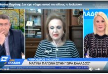 Παγώνη: Δεν έχει νόημα αυτό το lockdown – Να ανοίξουν σχολεία, λιανεμπόριο, εστίαση