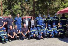 Επίσκεψη κλιμακίου της Πυροσβεστικής Υπηρεσίας Βελγίου στο Πυροφυλάκειο Βύρωνα