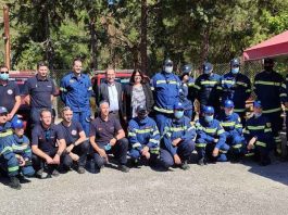 Επίσκεψη κλιμακίου της Πυροσβεστικής Υπηρεσίας Βελγίου στο Πυροφυλάκειο Βύρωνα