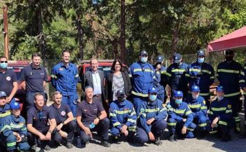 Επίσκεψη κλιμακίου της Πυροσβεστικής Υπηρεσίας Βελγίου στο Πυροφυλάκειο Βύρωνα