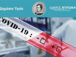 Βύρωνας:Δωρεάν rapid test κορονοϊού στο Πάρκο Καραολή & Δημητρίου την Τετάρτη 1 Δεκεμβρίου