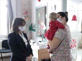 Τον Ξενώνα Βρεφών SOS των Παιδικών Χωριών SOS επισκέφθηκε η ΠτΔ