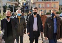 Επίσκεψη του Περιφερειάρχη Αττικής Γ. Πατούλη στο Βύρωνα