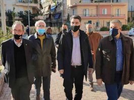Επίσκεψη του Περιφερειάρχη Αττικής Γ. Πατούλη στο Βύρωνα