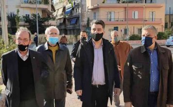 Επίσκεψη του Περιφερειάρχη Αττικής Γ. Πατούλη στο Βύρωνα
