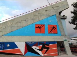 Αλλάζει όψη το Δημοτικό Στάδιο Βύρωνα με έργα Street Art!