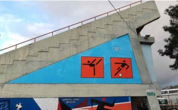 Αλλάζει όψη το Δημοτικό Στάδιο Βύρωνα με έργα Street Art!