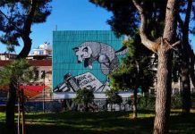 Η «αλεπού της γνώσης», του Βέλγου καλλιτέχνη Wietse, κοσμεί τα σχολεία του Βύρωνα!