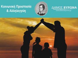 Διανομή τροφίμων από το Δήμο Βύρωνα σε άπορους, ωφελούμενους του προγράμματος ΤΕΒΑ/FEAD την Πέμπτη 31 Μαρτίου