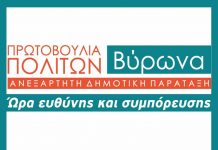 Ερωτήσεις από την Πρωτοβουλία Πολιτών για τη συνεδρίαση του Δημοτικού Συμβουλίου στις 14/09/2022