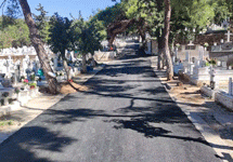 Ολοκληρώθηκαν οι ασφαλτοστρώσεις στο κοιμητήριο Βύρωνα!
