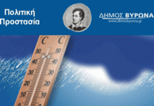 Διαθέσιμοι για τους πολίτες οι θερμαινόμενοι χώροι του Δήμου Βύρωνα