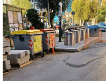 Ανάπλαση Πεζοδρομίων στο Βύρωνα και βυθιζόμενοι κάδοι – Ένα ακόμα φιάσκο