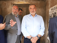 Στο Δήμο Καισαριανής ο Περιφερειάρχης Αττικής Γ. Πατούλης. Περίπου 9 εκ. ευρώ από την Περιφέρεια για έργα και κοινωνικές δομές στην Καισαριανή.