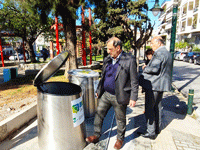 Στα 29 έφτασαν τα νέα συστήματα υπόγειων κάδων στο Δήμο Βύρωνα