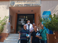 Επίσκεψη του «Μέρα25 – Συμμαχία για τη ρήξη» στο Κ.Υ. Βύρωνα