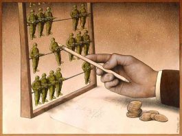 Στου κέρδους την ποδιά, σφάζονται παλικάρια (Παραλλαγή δημώδους άσματος)