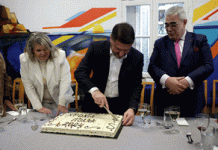 Ο Περιφερειάρχης Αττικής, Νίκος Χαρδαλιάς, στο Άσυλο Ανιάτων