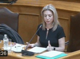 Κατάθεση μητέρας στην εξεταστική επιτροπή για τα Τέμπη.