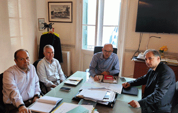 Συνάντηση Δημάρχου Βύρωνα με τον Διευθύνοντα Σύμβουλο ΟΑΣΑ