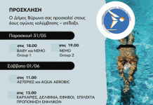 Δήμος Βύρωνα: 6οι Αγώνες Κολύμβησης & Επίδειξη / 31 Μαΐου & 1 Ιουνίου 2024