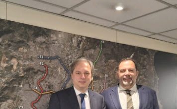 Συνάντηση του δημάρχου Βύρωνα κ. Σωτηρόπουλου με τον διευθύνοντα σύμβουλο της Ελληνικό Μετρό ΑΕ