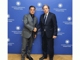 Συνάντηση του Δημάρχου Βύρωνα Αλέξη Σωτηρόπουλου με τον Υπουργό Υγείας Άδωνι Γεωργιάδη για το Κέντρο Υγείας Βύρωνα