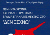 Βύρωνας: 50 Χρόνια Κυπριακής Τραγωδίας – Βραδιά Επαναδέσμευσης στο ”ΔΕΝ ΞΕΧΝΩ” 29/7/27, 8:30μ.μ.