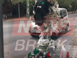 Παγκράτι: Οι φίλοι του δεν τον ξέχασαν – Δείτε τι έκαναν στο σημείο που «έσβησε» ο 18χρονος