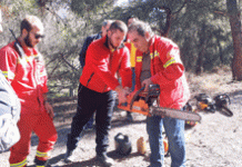 Σε θεωρητική και πρακτική εκπαίδευση τα μέλη της Εθελοντικής Δασοπροστασίας Δήμου Καισαριανής