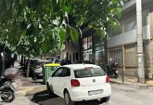 Απίστευτο παρκάρισμα στον Βύρωνα