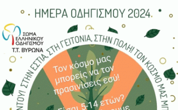Βύρωνας: Δενδροφύτευση με αφορμή την Ημέρα Οδηγισμού – Πάρκο Αγίας Τριάδας – Κυριακή 10/11/2024, ώρα 11:00