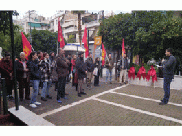 ΚΚΕ: Κατάθεση στεφάνων για το Μπλόκο του Βύρωνα