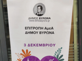 Παγκόσμια ημέρα Ατόμων με Αναπηρία(ΑμεΑ)- Δράση ευαισθητοποίησης από τον Δήμο Βύρωνα