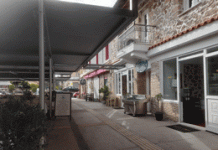 Περίπατος στην πλατεία της Καισαριανής της Αρετής Πότσιου