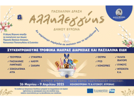 Πασχαλινή Δράση Αλληλεγγύης του Δήμου Βύρωνα: Στηρίζουμε τις Οικογένειες με Τρόφιμα και Πασχαλινά Είδη