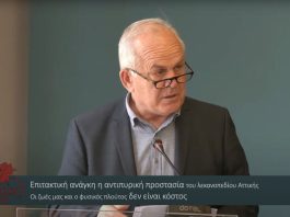 Ο ΔΗΜΑΡΧΟΣ ΚΑΙΣΑΡΙΑΝΗΣ ΓΙΑ ΤΗΝ ΠΥΡΟΠΡΟΣΤΑΣΙΑ