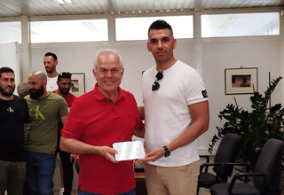 Καισαριανή: Αντιπροσωπεία της Ποδοσφαιρικής Ομοσπονδίας Επαρχίας Λευκωσίας στην πόλη μας