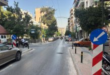 Ολοκληρώθηκε η παρέμβαση για την ασφάλεια των πολιτών στη συμβολή των οδών Χρυσοστόμου Σμύρνης και Αδαμαντίου Κοραή