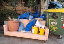 Κίνηση Πολιτών Βύρωνα: Σκουπίδια και μπάζα παντού