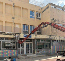 Με αμείωτο ρυθμό συνεχίζονται το καλοκαίρι οι εργασίες αναβάθμισης στα σχολεία του Βύρωνα