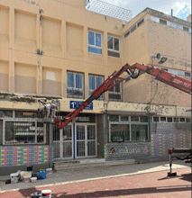 Με αμείωτο ρυθμό συνεχίζονται το καλοκαίρι οι εργασίες αναβάθμισης στα σχολεία του Βύρωνα