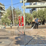 Καθαρισμοί πλατειών και δημόσιων χώρων στον Δήμο Βύρωνα